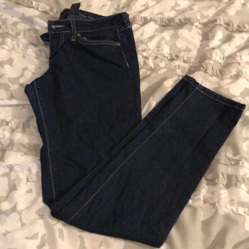 Dark wash jeans